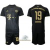 Officiële Voetbalshirt + Korte Broek FC Bayern München Alphonso Davies 19 Uit 2021-22 - Kids